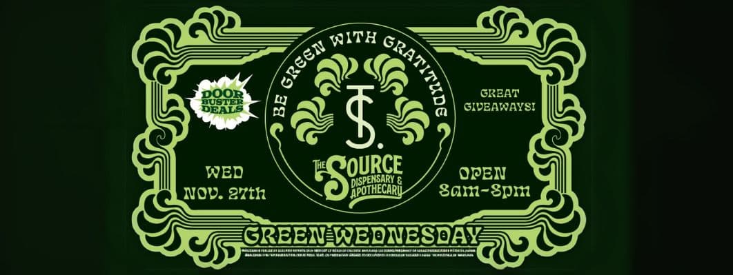 The Ultimate Guide to Green Wednesday 2024 at The Source Craft Cannabis The Ultimate Guide to Green Wednesday 2024 at The Source Craft Cannabis